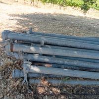 Tubi in ferro Zincato per irrigazione da 100mm