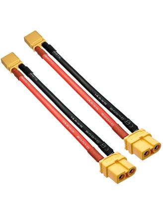 2 Pezzi Adattatore XT60 Femmina a XT30 Maschio