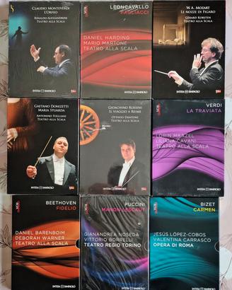 DVD Opere liriche varie