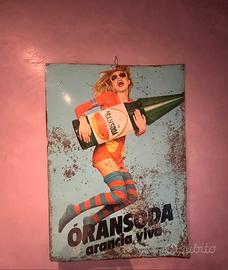 Insegna vintage epoca ORANSODA