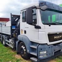 Man TGS 26.360 ribaltabile con gru Bonfiglioli