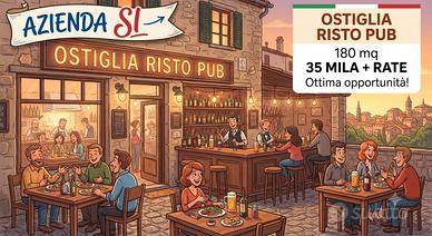 Risto bar 180 mq anche rate