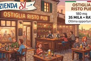 Risto bar 180 mq anche rate