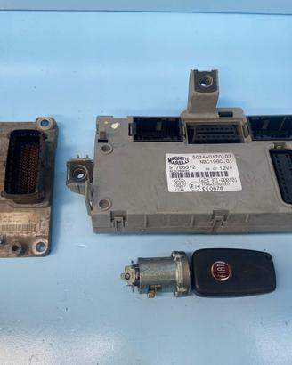KIT CHIAVE FIAT Bravo 2° Serie 1039s19747 \ 53344