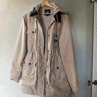 Trench / cappotto Vans uomo beige multitasche new