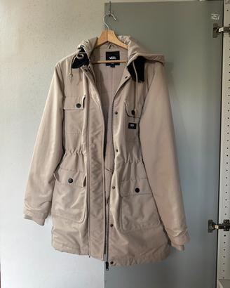 Trench / cappotto Vans uomo beige multitasche new