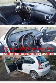 Citroen C3 benzina automatica km 134000
