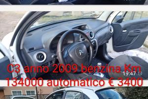 Citroen C3 benzina automatica km 134000