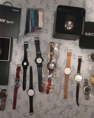 grande lotto di orologi di marca