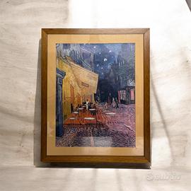 Van Gogh “Terrazza del caffè di notte”  stampa