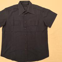 Camicia maniche corte colore blu taglia L