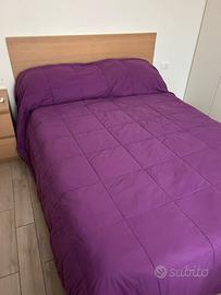 Letto+comodino una piazza e mezza IKEA 50%