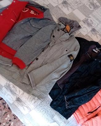 stone Island set 4 giubbotti 