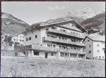 Vigo di Fassa Pensione Alpe - cartolina anni 60
