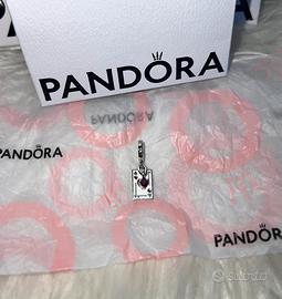 Charm Pandora carta regina di cuori nuovo