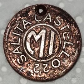 Gettone salita castello Milano