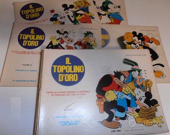 IL TOPOLINO D’ORO ( 15 fumetti)