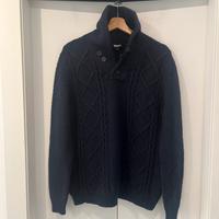Maglione Blauer in Lana d’Agnello blu Tg. L/M