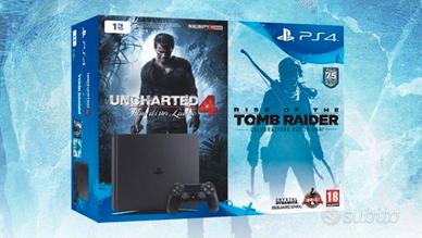 Sony Bundle PlayStation 4 1 Tb  Slim  +2 giochi