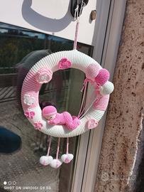 fiocco nascita. amigurumi 