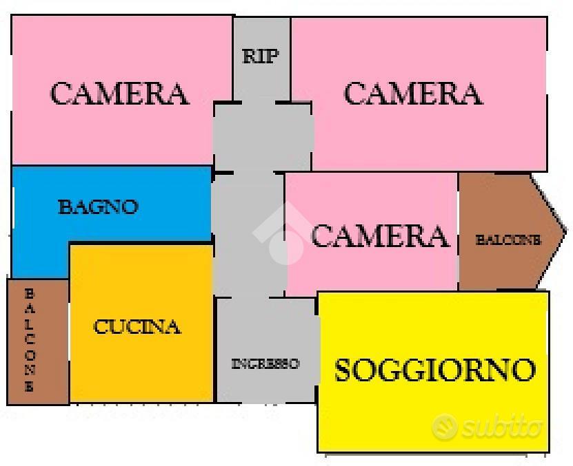 4 LOCALI A ROMA - Vista 2