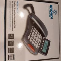 Telefono BRONDI Bravo 20 LCD - Tasti Grandi e Viv