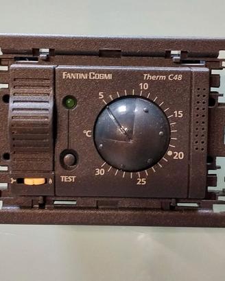 TERMOSTATO AMBIENTE da INCASSO FANTINI COSMI C48