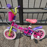 bicicletta bambina con rotelle
