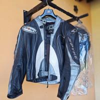 Tuta pelle per moto 2 pezzi spyke