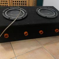 Subwoofer con casse pioneer