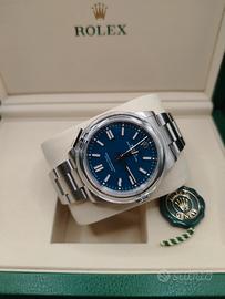 Rolex 134300 oyster perpetual 41mm med blue nuovo 