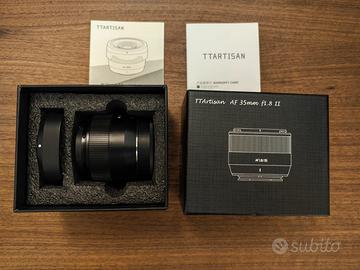 TTArtisan AF 35mm F1.8 II Fujifilm X – pari al nuo