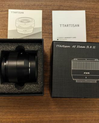 TTArtisan AF 35mm F1.8 II Fujifilm X – pari al nuo