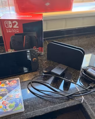 Nintendo Switch 2 con Super Mario Galaxy