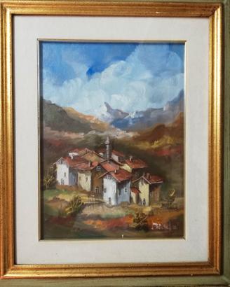 Quadro a olio - Paesaggio