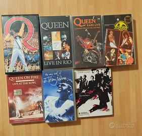 Videocassette VHS e DVD musicali