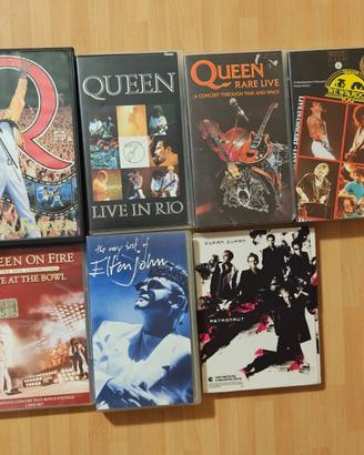 Videocassette VHS e DVD musicali