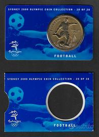 Australia - moneta FdC UNC da 5 Dollari