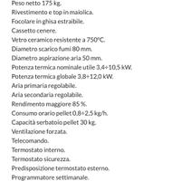 stufa a pellet ventilata