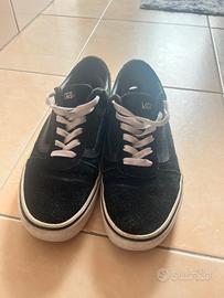 Sneakers vans donna nere 38 camoscio