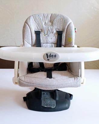 Rialzo sedia portatile Cam con vassoio 