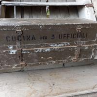 Cucina da campo per 3 ufficiali