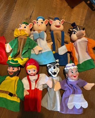 Set marionette  favole bambini