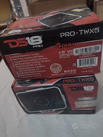 Coppia Tweeter a tromba DS18 PRO-TWX5 a 4 ohm 250w