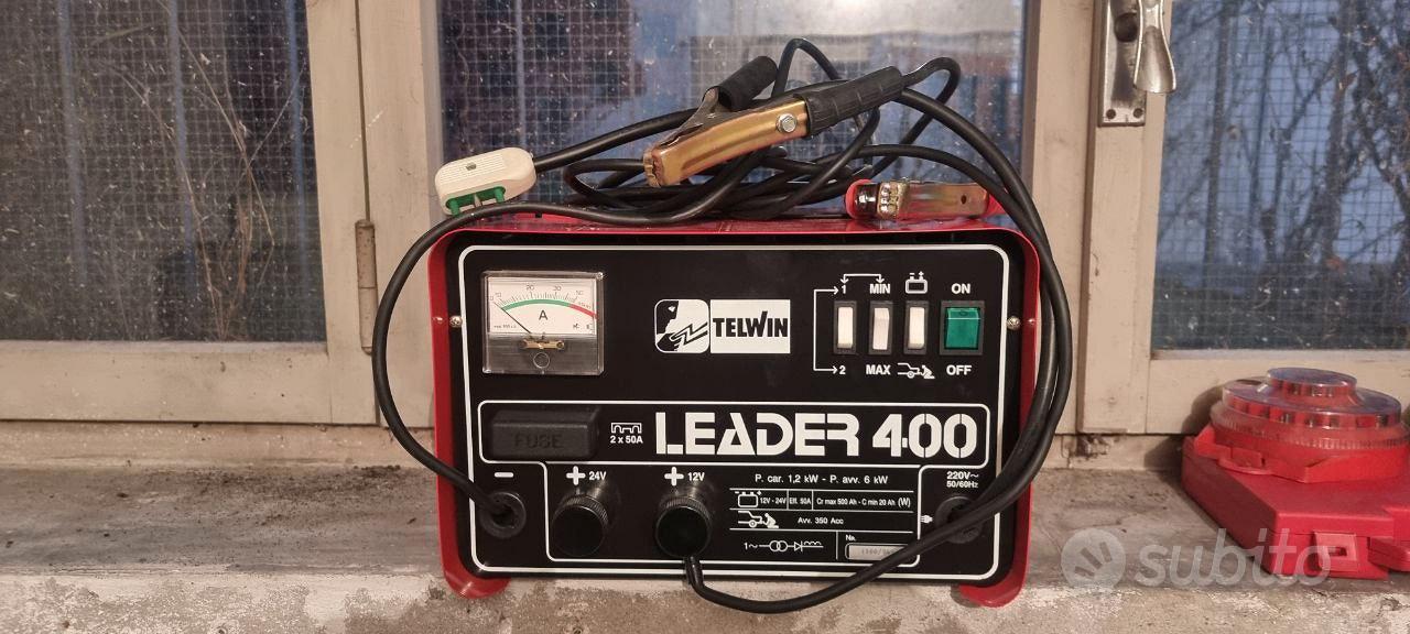 Caricabatterie e Avviatore Telwin Leader 400 Start