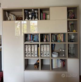 Tris Mobili Soggiorno Moderni (Libreria, Credenza,