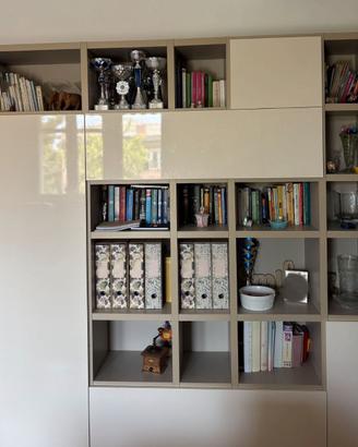 Tris Mobili Soggiorno Moderni (Libreria, Credenza,