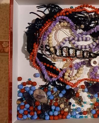Perline/perle/pietre per collane-braccialetti-orec