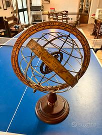 Mappamondo globo astrolabio VINTAGE