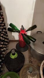 Bottiglie in vetro e damigiane